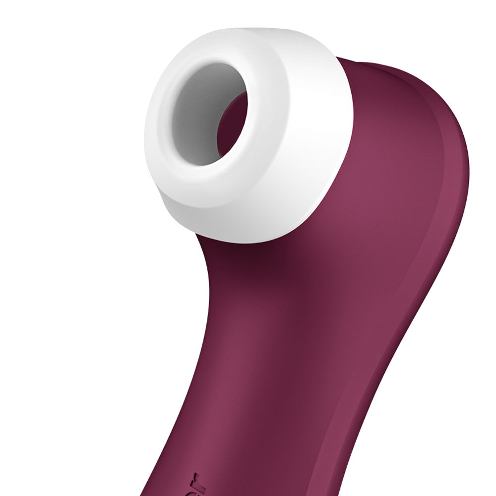 Satisfyer Pro 2 Generation 3 - Wine Red - Wine Red Touch-Free USB-C Rechargeable Clitoral Stimulator