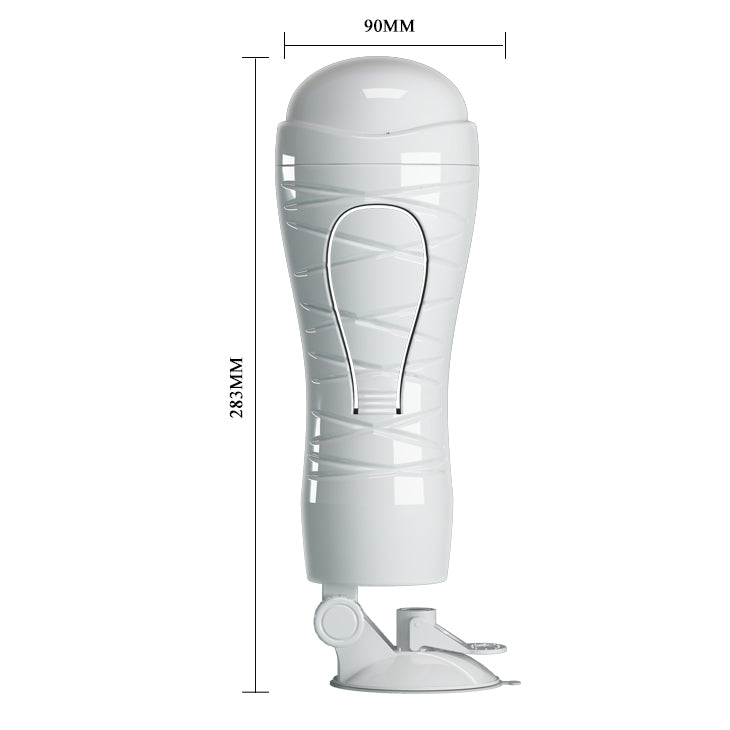 CRAZY BULL Flora Stroker - Flesh Squeezable Vagina Stroker with Suction Base