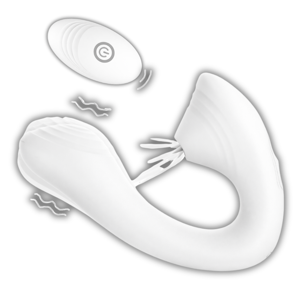 OSEI Sync Pulse – Remote Control Suction & Vibration Massager