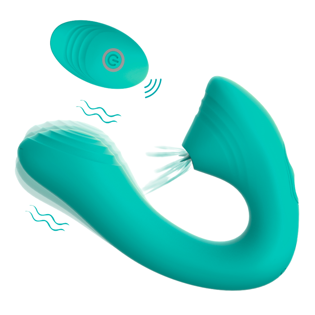 OSEI Sync Pulse – Remote Control Suction & Vibration Massager