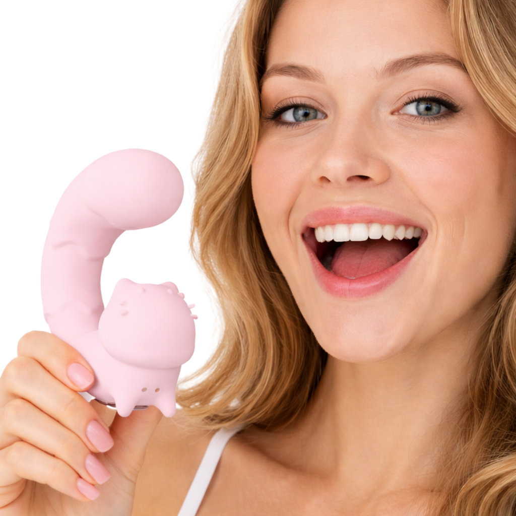 OSEI Wild Purr – Curved Silicone Personal Massager