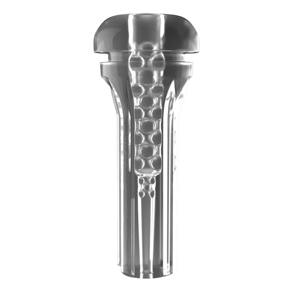 PDX Elite ViewTube XXL LED Stroker - Clear Stroker with LED Lights